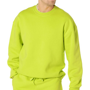 เสื้อสเวตเชิ้ตผู้ชายคอโอ แขนยาว ผ้าฝ้าย 100% ออกแบบตามสั่ง ขายส่ง ราคาถูก เสื้อสเวตเชิ้ตผู้ชายแบบพื้นฐาน - Product Image 1