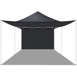 10x10FT Outdoor Pop up <b>Canopy</b> <b>Tent</b> with 2 Sidewalls for Parties - Product Image 5