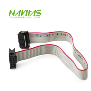 Conjunto de cable de cinta eléctrica IDC de 10 pines personalizado Arnés de cables de paso de 2,54mm - Product Image 5