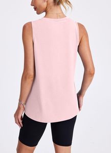 Débardeur côtelé sans manches pour femme en coton doux, coupe ajustée, respirant, écologique, style nœud, idéal pour l'été - Product Image 5