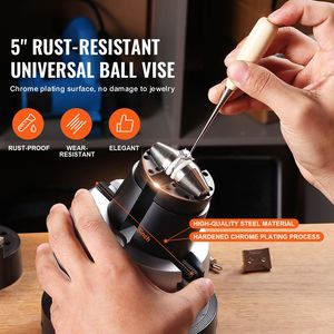 Morsa a sfera da 5 pollici per incisione, strumento di posizionamento con rotazione a 360 gradi e 35 accessori, blocco per incisione gioielli - Product Image 2