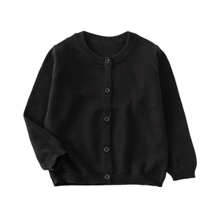 Cardigan rouge en tricot, uniforme scolaire, pull à col rond à manches longues, pull boutonné, vêtements scolaires pour étudiants - Product Image 2
