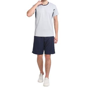 Nuevos Conjuntos de Shorts de Verano para Hombre, Camiseta de Manga Corta y Shorts, Logotipo Personalizado, Conjuntos Casuales de Verano para Hombre, 100% Algodón, Venta al Por Mayor - Product Image 1