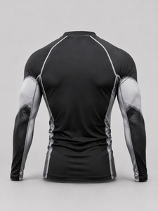 Camiseta de Manga Larga WEAVEON para Hombre, 180g, Spandex/Nylon, Transpirable, con Estampado Digital, Logotipo Frontal, Servicio OEM con Detección de Agujas - Product Image 2