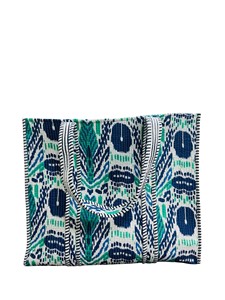 Indian 100% Cotton Quilted Bohemian Vintage Fashion Eco-Friendly Shopping & Travel Quilt - Product Image 2