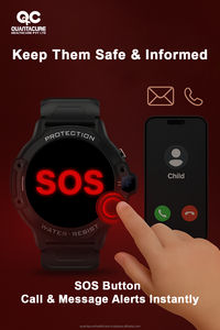 2025 QC นาฬิกาอัจฉริยะสำหรับเด็ก4G ระบบนำทาง GPS 700mAh IPX7แบตเตอรี่พิเศษกันน้ำโทรเข้าเครื่องติดตาม SOS WiFi LBS นอนหลับร้อน - Product Image 4