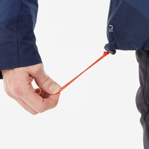 Veste coupe-vent imperméable personnalisée pour homme, col montant, fermeture éclair sur le devant, style streetwear, respirante, design à capuche pour l'hiver - Product Image 3