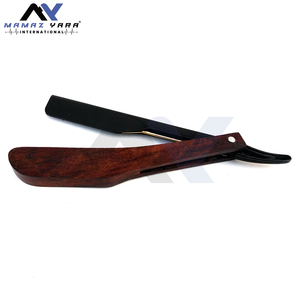 Professional Plastic Handle Slide Lock Straight Edge <b>Razor</b> Barber Shaving Tool Stainless Steel Replaceable <b>Blade</b> Salon Quality - Product Image 6