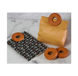 Clip de madera al por mayor para sellar bolsas, clip para sellar bolsas de alimentos y aperitivos para el hogar, clip de cocina, clip de madera para sellar bolsas de aperitivos - Product Image 5