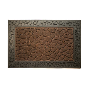 พรมเช็ดเท้าหน้าประตู TerraStone โพลีโพรพิลีน ลายกรวด พร้อมกรอบยาง - Product Image 1