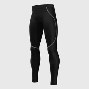 Men's Black Compression Base Layer Set Crew Neck Long Sleeve Top Full Length <b>Pants</b> Eco-Friendly <b>Spandex</b>/Polyester Quick Dry - Product Image 4