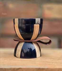 Mabkhara de Resina Epoxi y Madera de Diseño con Cuenco Resistente al Calor, Quemador de Carbón para Bakhoor, para Hogar y Hotel - Product Image 2