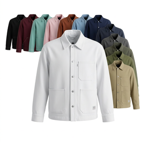 Camisas de Vestir de Trabajo de Alta Calidad y Duraderas, Mezcla de Algodón, con Logotipo Personalizado, Casuales, con Botones y Bolsillos - Product Image 1