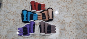 Botas de Cepillado para Caballos con Brillo en Todos los Colores, Equipo de Equitación con Brillo para Entrenamiento - Product Image 6