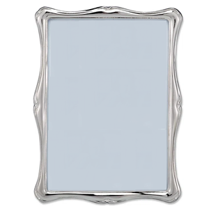 Vintage Style Silver Metal <b>Picture</b> <b>Frame</b> Elegant Scalloped Edge Photo <b>Frame</b> for Luxury Home and <b>Wedding</b> Decor - Product Image 1