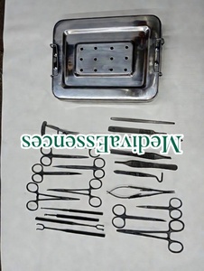 ชุดเครื่องมือผ่าตัดเปลือกตาสำหรับศัลยกรรมกระดูกและข้อ ได้รับการรับรองมาตรฐาน ISO13485 เคลือบสีดำทั้งชุด - Product Image 2