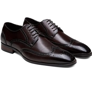Zapatos Oxford de Cuero de Diseño Elegante para Hombre, Ideales para Bodas, Oficina, con Cordones, Personalizados - Product Image 5