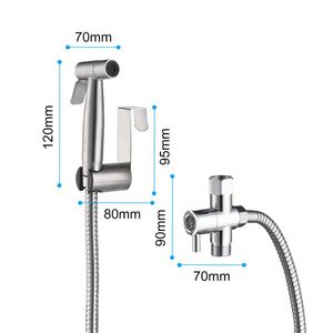 Spruzzatore Bidet Portatile per WC per la Pulizia dei Pannolini Lavabili - Product Image 4