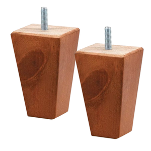 Custom Solid Wood <b>Sofa</b> Legs Modern Square Style Heavy Duty Wooden Legs for Couch Cabinet <b>Bed</b> and Ottoman Furniture - Product Image 1