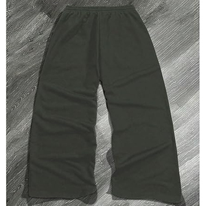 Pantalon de jogging molletonné épais personnalisé pour homme, style streetwear color block, bas de survêtement décontracté pour la gym et le sport - Product Image 2