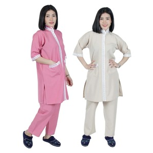 Cubrecamiseta de Lujo con Bordado, 100% Algodón, Estilo Urbano con Borlas, Elegante, Cuello Redondo, para Verano y Resort - Product Image 1