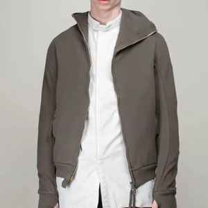 เสื้อฮู้ดซิปหน้ากากคลุมหน้าแบบเต็มใบสำหรับผู้ชาย รุ่นหนาพิเศษ ผ้าฟลีซ ไซส์ใหญ่ เป็นมิตรกับสิ่งแวดล้อม ระบายอากาศได้ดี ปรับแต่งได้ - Product Image 4