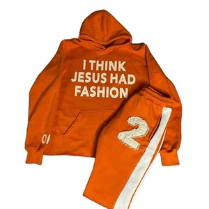 Conjunto Deportivo Personalizado con Efecto Desgastado por el Sol, Pantalones Deportivos y Sudadera con Cremallera, Conjunto Deportivo con Efecto Desgastado por el Sol para Hombre - Product Image 5