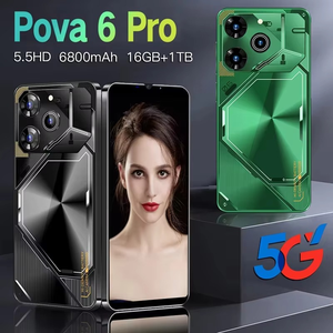โทรศัพท์มือถือ OEM POVA 6 Pro ระบบแอนดรอยด์ ราคาถูก ปลดล็อคแล้ว สภาพใหม่ โทรศัพท์มือถือของแท้ - Product Image 2