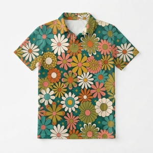Polo homme personnalisé en sublimation intégrale, nouveau design, prix de gros, tendance 20206 - Product Image 5
