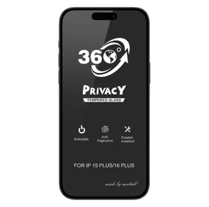 360 °   Pellicola Protettiva <span class=keywords><strong>Privacy</strong></span> in Vetro Temperato 9H Anti-Spia per <span class=keywords><strong>iPhone</strong></span>, Vendita all'Ingrosso - Product Image 2