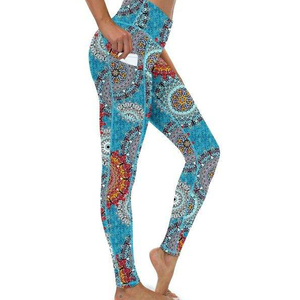 Leggings d'hiver à motif écossais doublés polaire pour femme, taille haute, chauds, pantalons de yoga thermiques, collants de sport sans couture, logo personnalisé, expédition immédiate - Product Image 5
