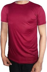 Camisetas Deportivas Transpirables de Secado Rápido para Hombre, Personalizadas, de Alta Calidad, de Poliéster de 180 g, Diseño en Blanco, para Gimnasio, Fitness y Atletismo - Product Image 2