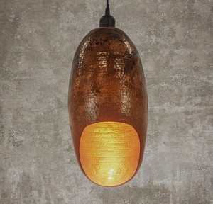 Handmade Hanging <b>Lantern</b> <b>Light</b> Industrial Style Irregular Shape Warm Glow <b>Indoor</b> Decor for Living Room - Product Image 1