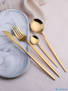 ชุดอาหารทองคำหรูหราสำหรับงานแต่งงาน โรงแรม งานเลี้ยง  ผู้นำด้านการส่งออกขายส่งอุปกรณ์บนโต๊ะอาหาร - Product Image 4