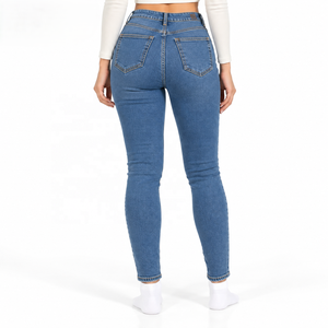 Proveedor de Pantalones Vaqueros Desgastados para Mujer, Denim Crudo, Marca Privada para Minoristas de Moda, Tallas S-XL, Pedidos al por Mayor - Product Image 3