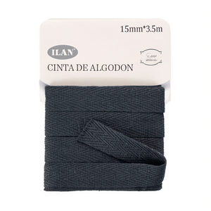 Nastro di cotone Ilan 15mm x 3,5m per cucito e artigianato - Product Image 2