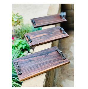 Plateau de service en bois naturel jetable de gros pour la maison, le restaurant, les ustensiles de cuisine - Product Image 4