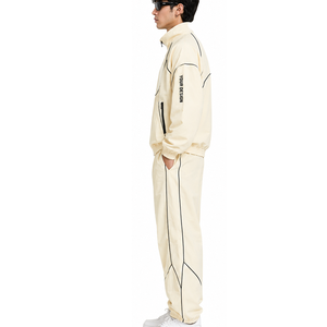 <b>Men</b> Nylon Tracksuit Performance Activewear <b>Jacket</b> and Pants Set Bulk OEM ODM Wholesale Manufacturer Nylon Tracksuit For <b>Men</b> - Product Image 5