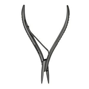 Hair Extension Pliers Stainless Steel Bead <b>Removal</b> Tool Professional Hair Extension Installation and <b>Removal</b> Pliers Black Color - Product Image 2