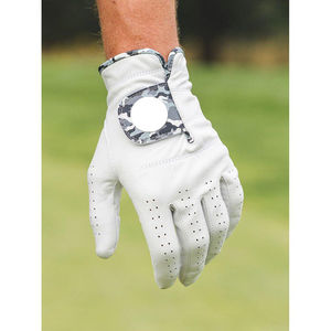 Guantes de Golf Deportivos con Logotipo Personalizado al por Mayor, Cómodos, Transpirables, Antideslizantes, Blancos, de Cuero, para Hombre y Mujer, de Alta Calidad, Pakistán - Product Image 5