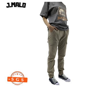 กางเกงทำงานยางยืดแบบผูกเชือกแห้งเร็วสำหรับผู้ชายสำหรับงานโรงงาน - Product Image 1