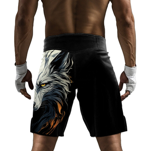 Shorts MMA OEM 2026 à sublimation, vente chaude, confortables, professionnels, personnalisables pour hommes - Product Image 2