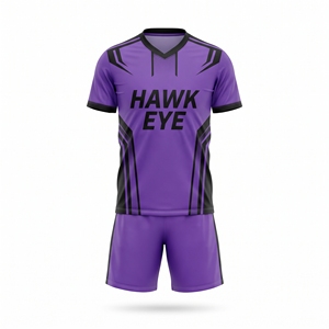 Ensemble de maillots de football personnalisés pour hommes et femmes, en polyester, pour l'entraînement et la compétition - Product Image 4