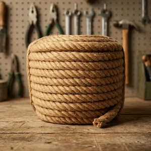 Corde de Manila robuste en fibres naturelles durables pour la pêche, l'agriculture, la construction et les conditions extérieures difficiles - Product Image 1