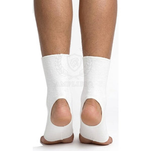 Protector de Tobillo de Algodón Cómodo, Duradero, Acolchado, Antideslizante, Transpirable, con Cierre de Tirón, para Entrenamiento de Artes Marciales, Práctica y Ejercicio - Product Image 6