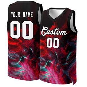 Vente en gros d'usine, uniformes de basket-ball à séchage rapide, maillots en mesh respirant personnalisés pour les jeunes et les hommes - Product Image 4