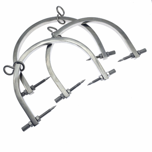 ชุดเครื่องมือยึดกระดูกแบบใช้ซ้ำได้ Gardner Wells Skull Traction Tongs รูปตัวยู ทำจากสแตนเลสสตีล สำหรับการผ่าตัดด้วยมือ - Product Image 2