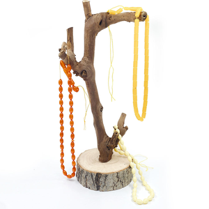 Tasbih rond en résine couleur ambre, fait main, perles de prière, Misbaha, bijoux de mode arabe - Product Image 6