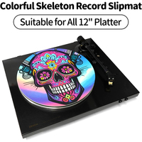 Audiophile Réduire le Bruit Anti-Statique Platine Enregistreur Slipmat Pad 3mm Feutre Vinyle Tourne-disque Tapis