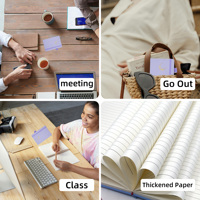 Carnets en cuir A6 à couverture rigide, personnalisables, best-sellers 2026-2027, pour le bureau, l'école, les promotions commerciales